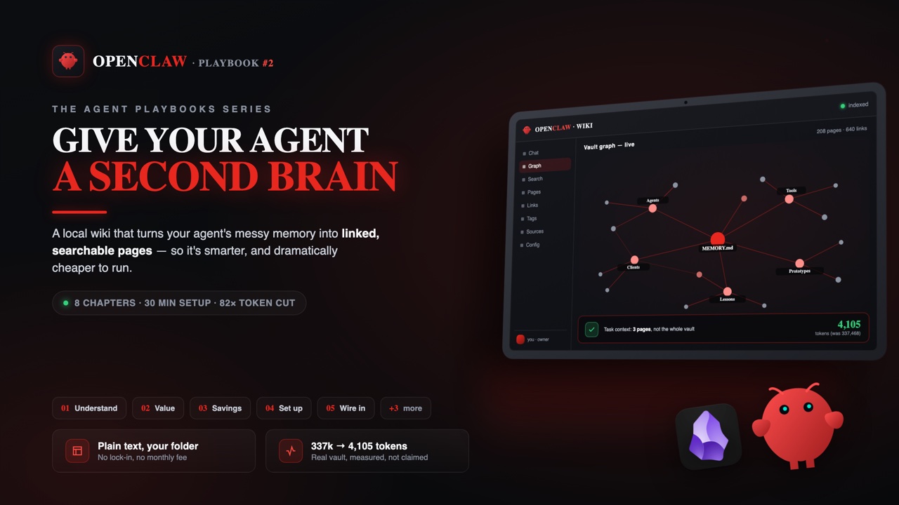 Give Your Agent a Second Brain cover