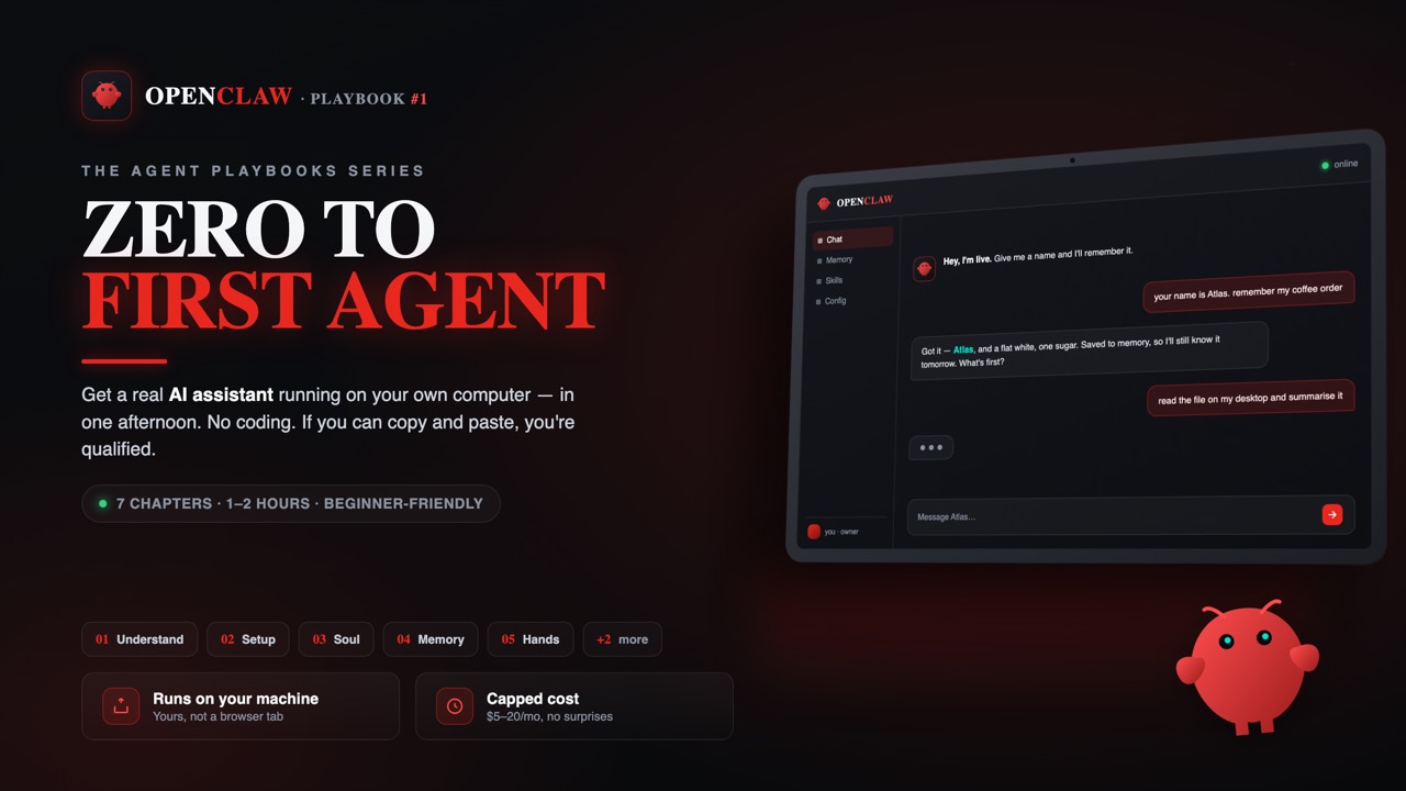 Zero to First Agent cover